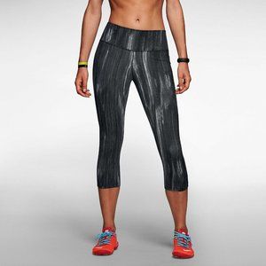 Nike Legendary Concerto Gray Training Capris Leggings